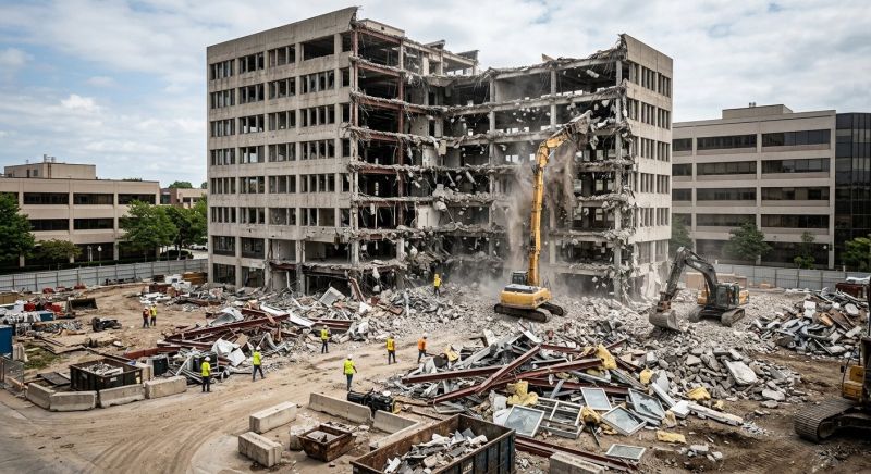 Apartment Demolition in Houston, TX