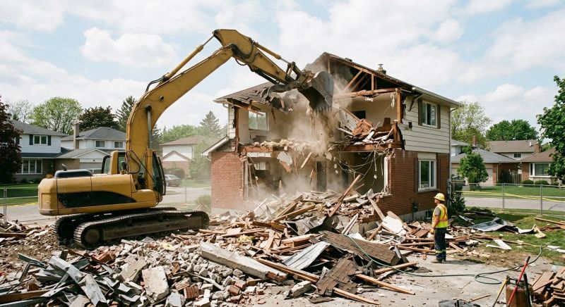 Home Demolition Service in Cypress, TX